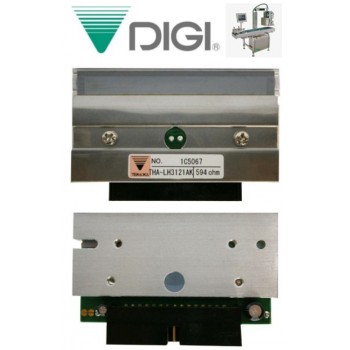 Термоголовка Digi WI 3600 (60mm) - 200DPI, 10LTTHD003121A